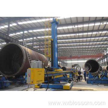 Automatic pipe welding column boom manipulator machine